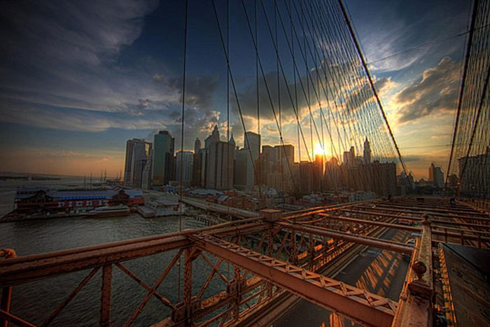 HDR city skylines