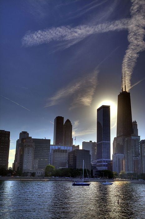 HDR city skylines