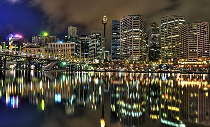 HDR city skylines