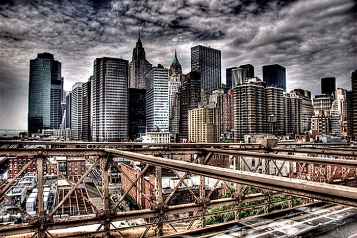 HDR city skylines