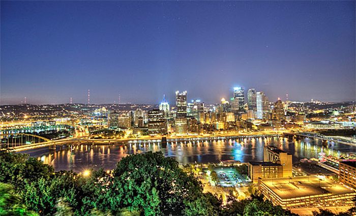 HDR city skylines