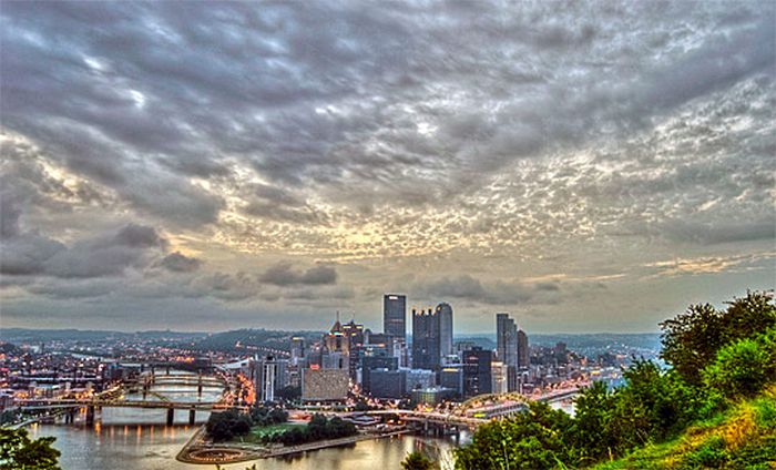 HDR city skylines