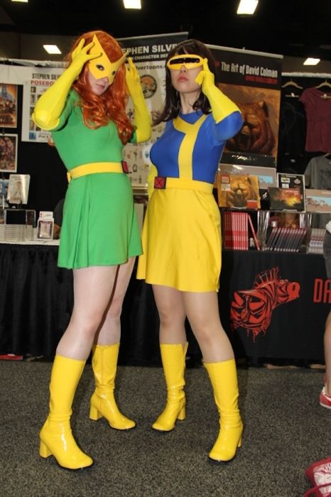 Cosplay girls, Denver Comic-Con 2012, Colorado, United States