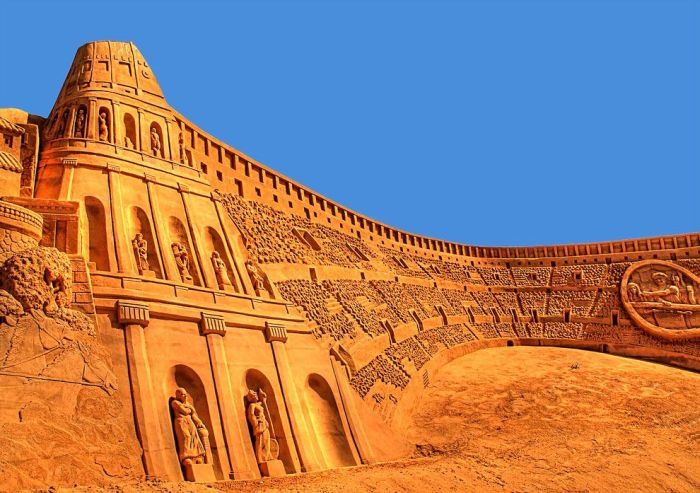 sand sculpture