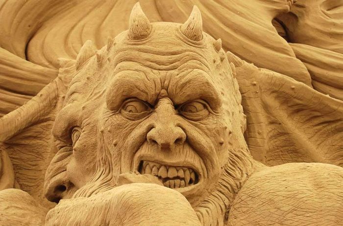 sand sculpture