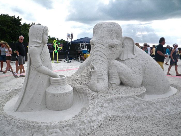 sand sculpture