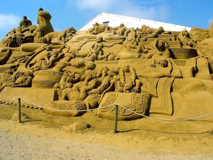 sand sculpture