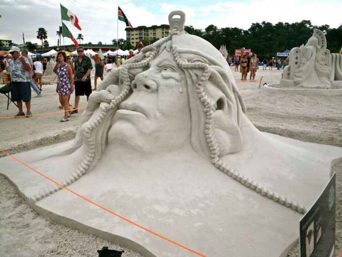 sand sculpture