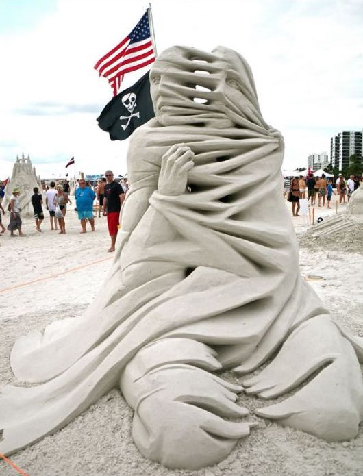 sand sculpture