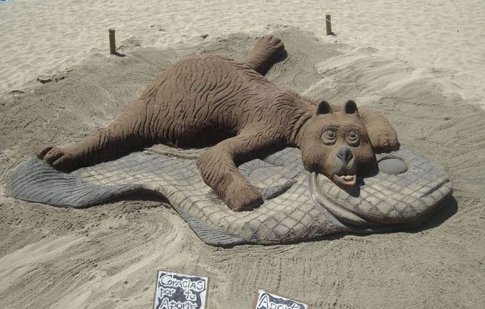 sand sculpture