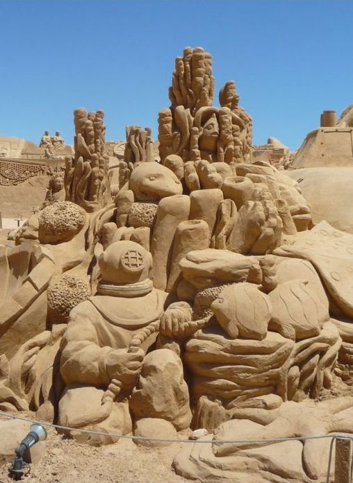 sand sculpture
