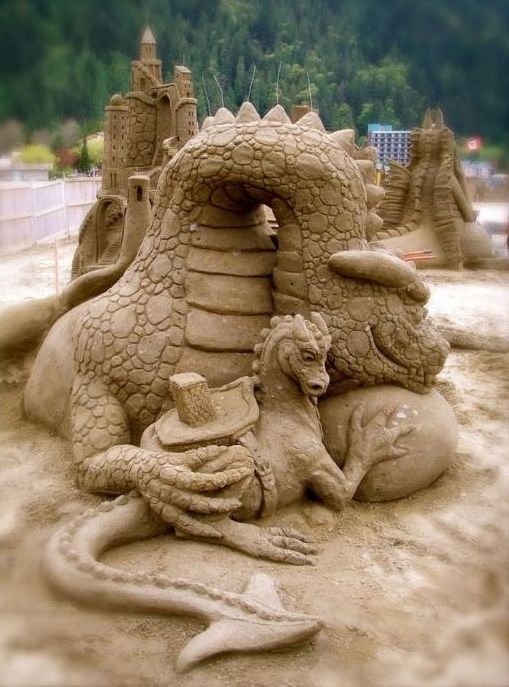 sand sculpture