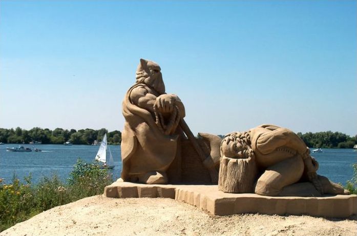 sand sculpture