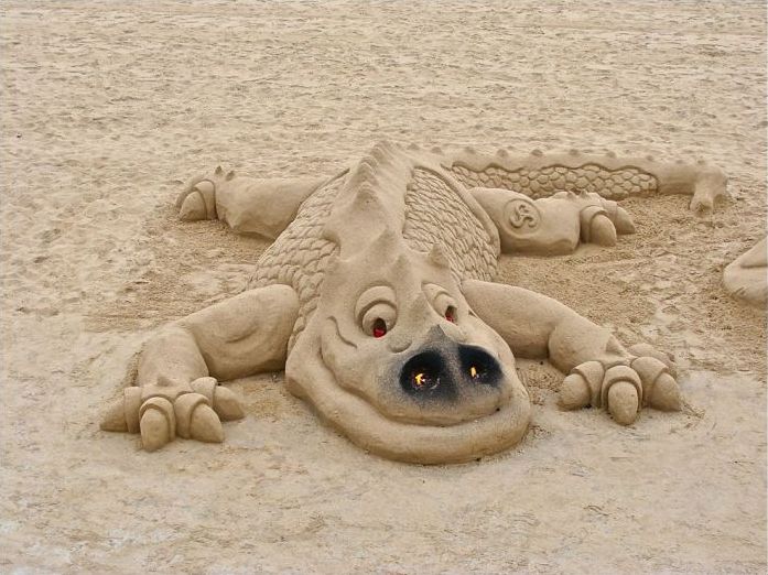 sand sculpture