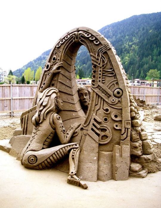 sand sculpture