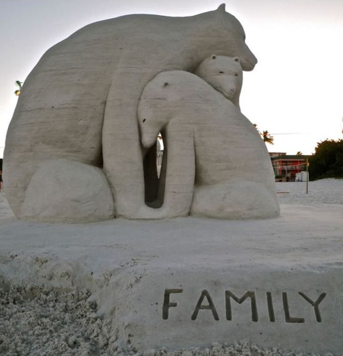 sand sculpture