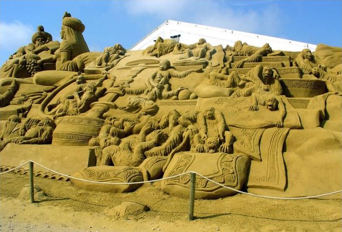 sand sculpture
