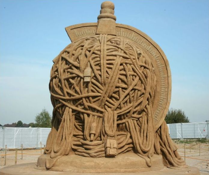 sand sculpture