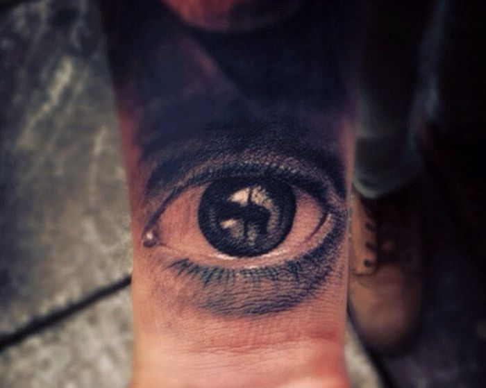 3D creative tattoo