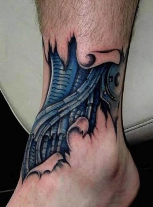 3D creative tattoo