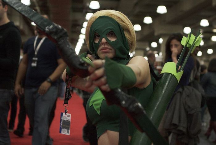 Cosplay girls, New York Comic-Con, New York City, United States