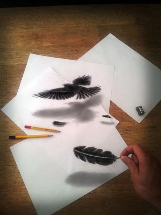 3D drawings by Ramon Bruin