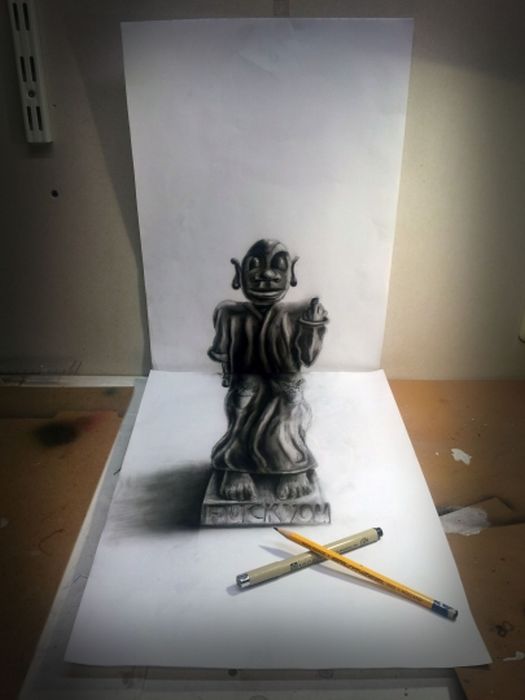 3D drawings by Ramon Bruin