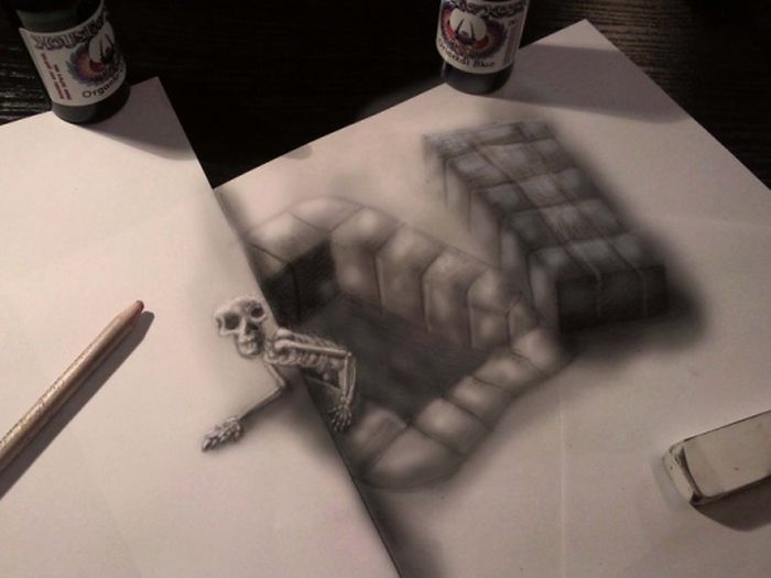 3D drawings by Ramon Bruin