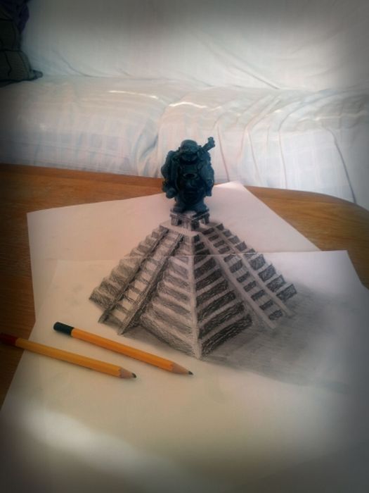 3D drawings by Ramon Bruin