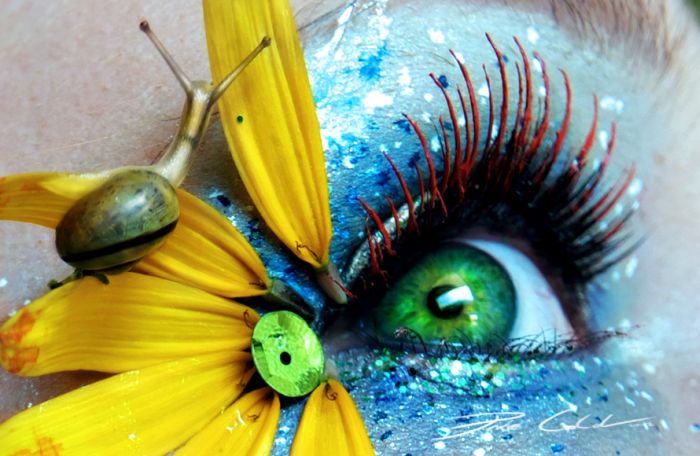 Eye makeup by Svenja Schmitt