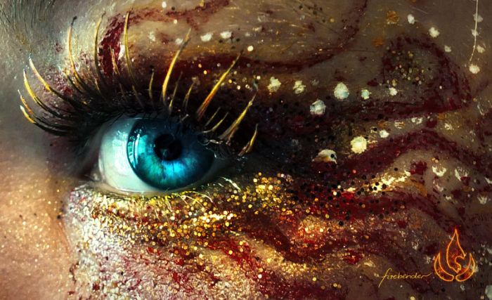 Eye makeup by Svenja Schmitt