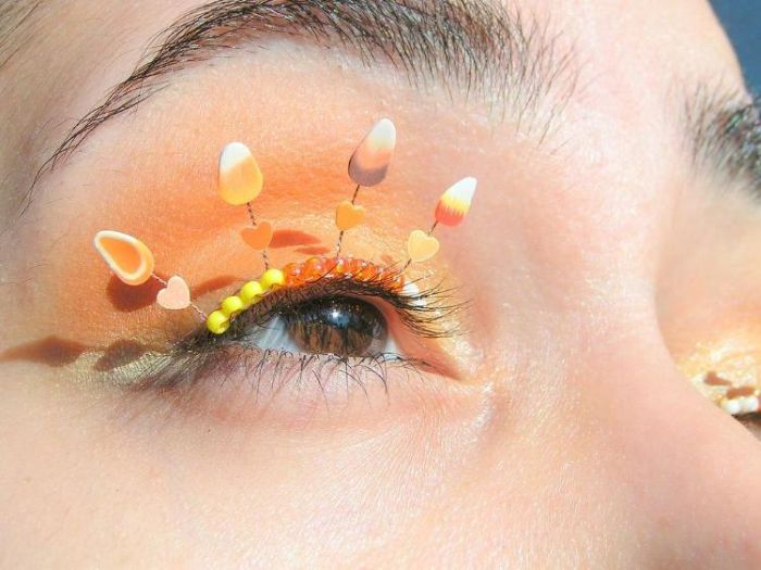 eye makeup detail