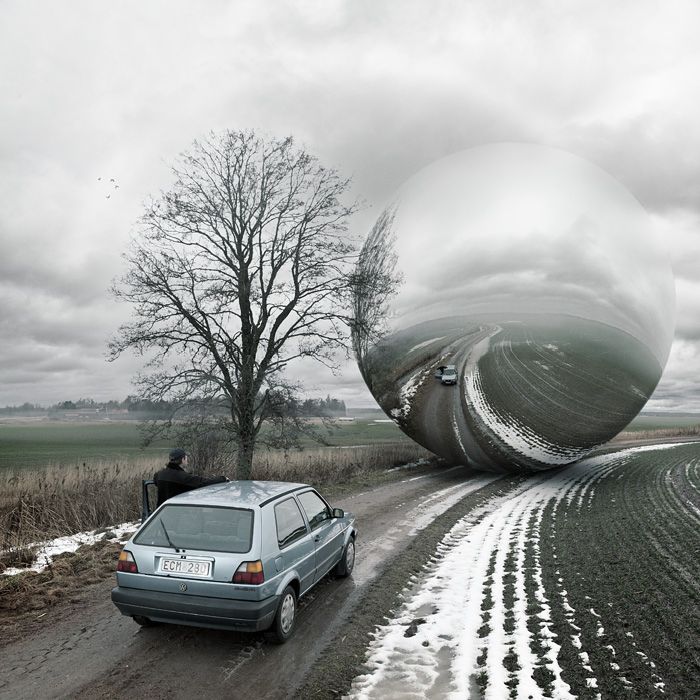 Surreal photography by Erik Johansson