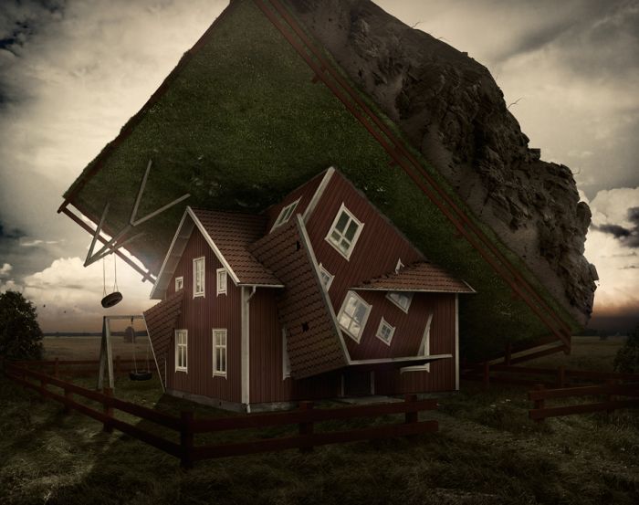 Surreal photography by Erik Johansson