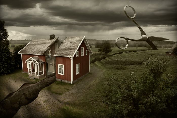 Surreal photography by Erik Johansson
