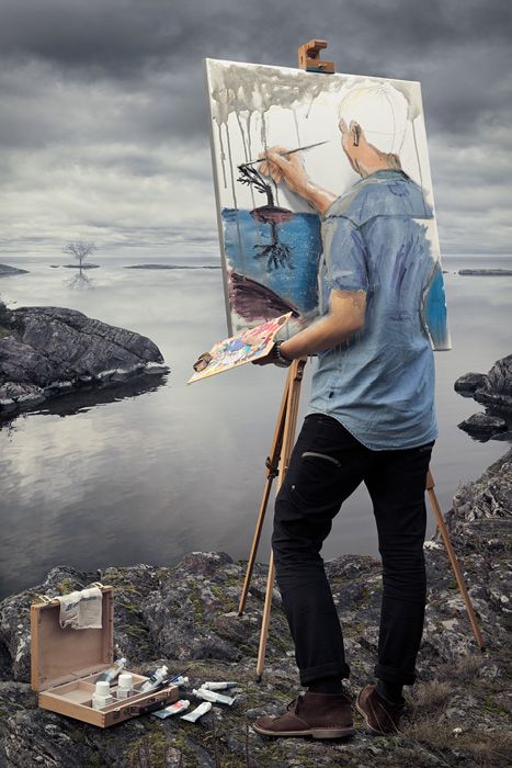 Surreal photography by Erik Johansson