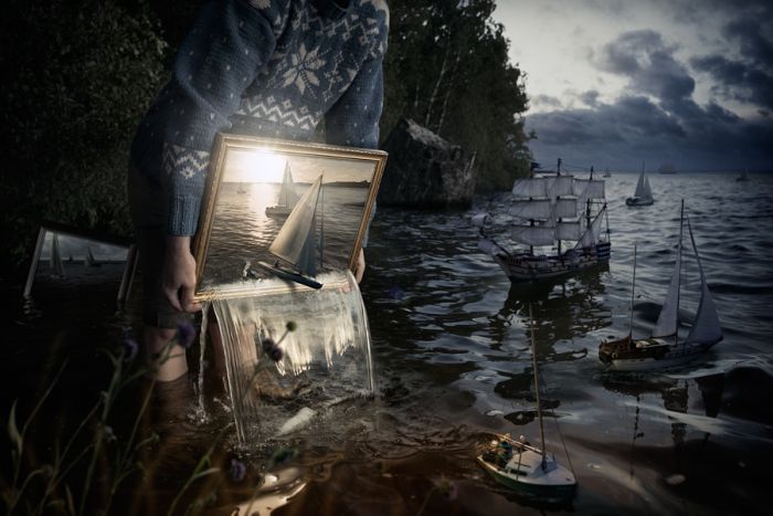 Surreal photography by Erik Johansson