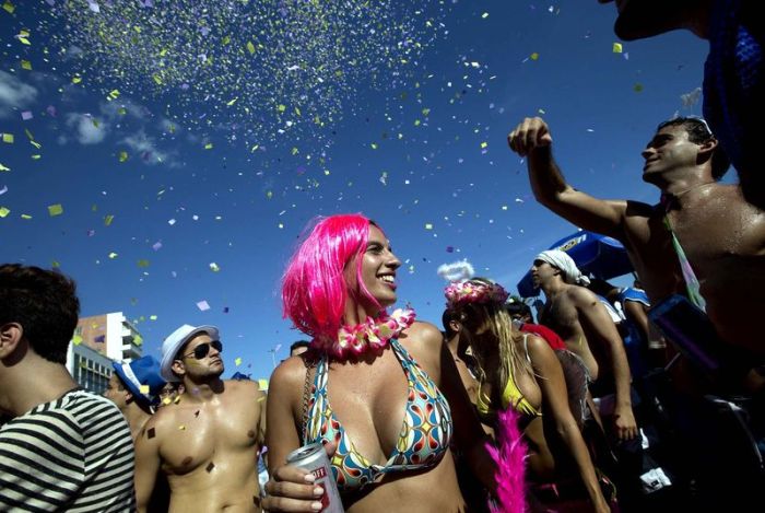 Rio carnival parade 2013, Rio de Janeiro, Brazil