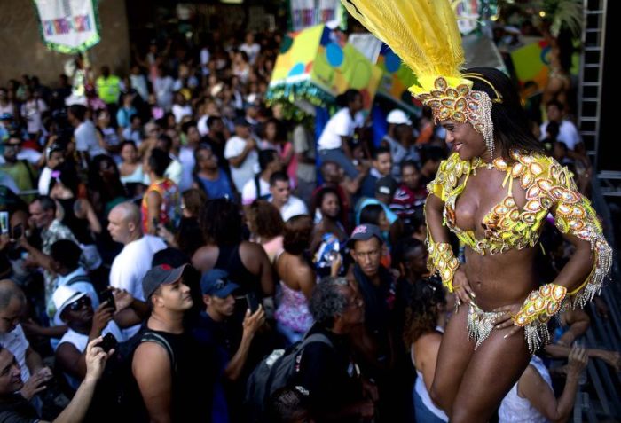 Rio carnival parade 2013, Rio de Janeiro, Brazil