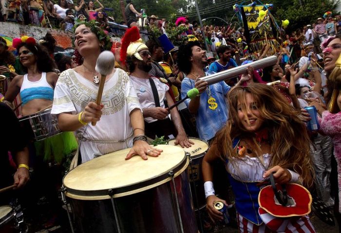 Rio carnival parade 2013, Rio de Janeiro, Brazil