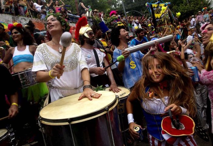 Rio carnival parade 2013, Rio de Janeiro, Brazil