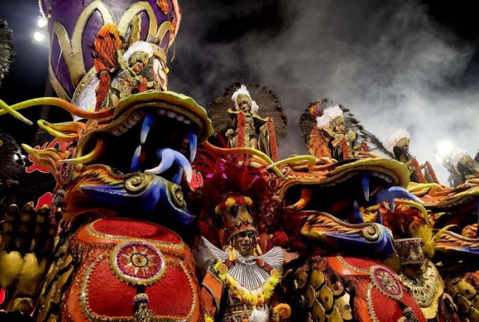 Rio carnival parade 2013, Rio de Janeiro, Brazil