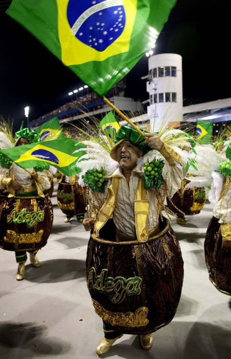 Rio carnival parade 2013, Rio de Janeiro, Brazil