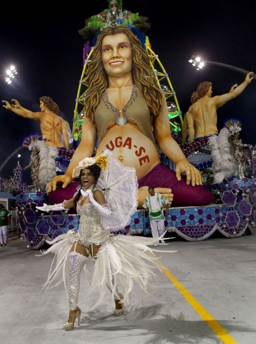 Rio carnival parade 2013, Rio de Janeiro, Brazil