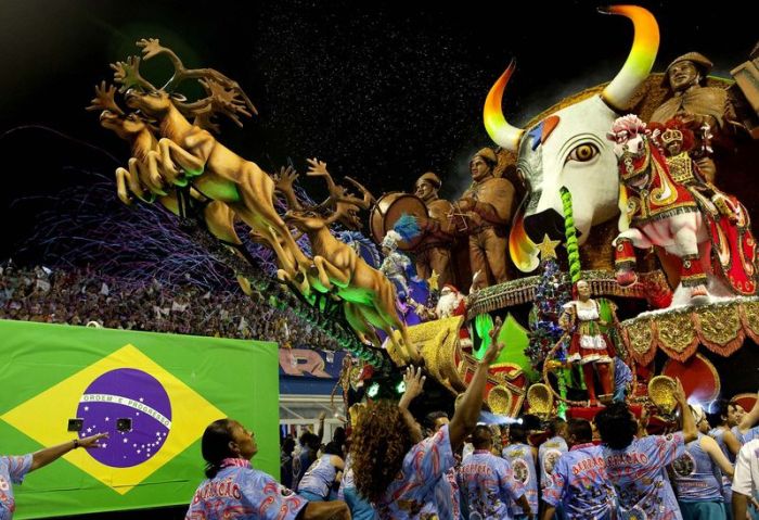 Rio carnival parade 2013, Rio de Janeiro, Brazil