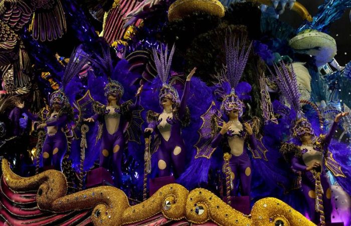 Rio carnival parade 2013, Rio de Janeiro, Brazil