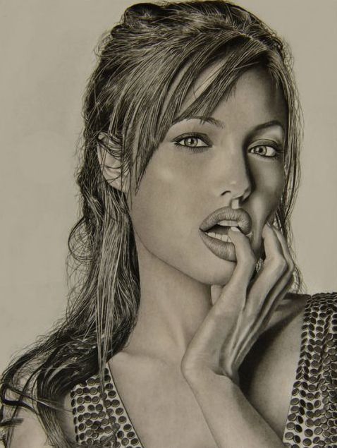 pencil drawing portrait