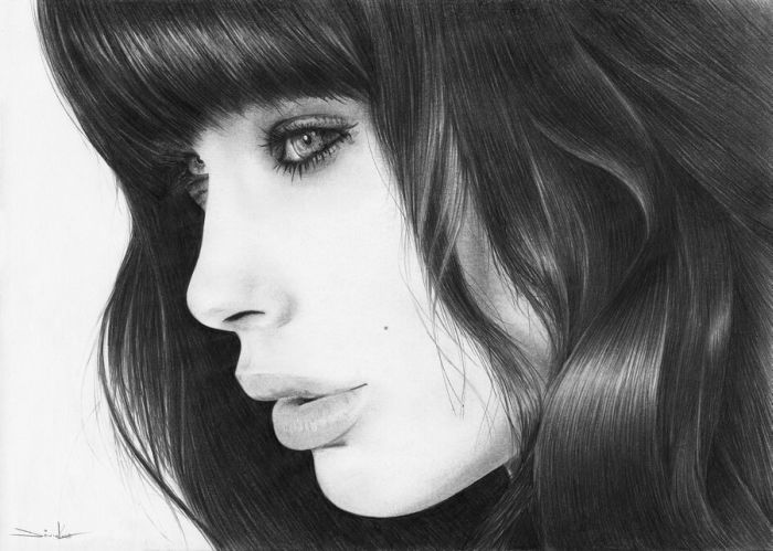 pencil drawing portrait