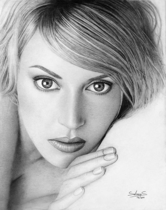 pencil drawing portrait