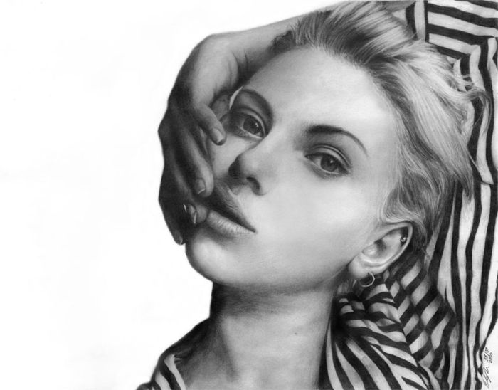 pencil drawing portrait